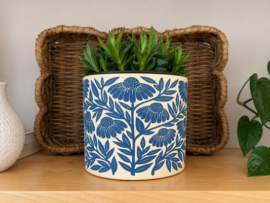 Cache-pot ‘Indigo’